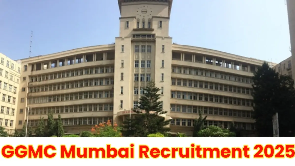 GMC Mumbai Recruitment 2025