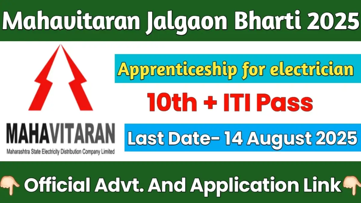 Jalgaon Mahapareshan Bharti 2025